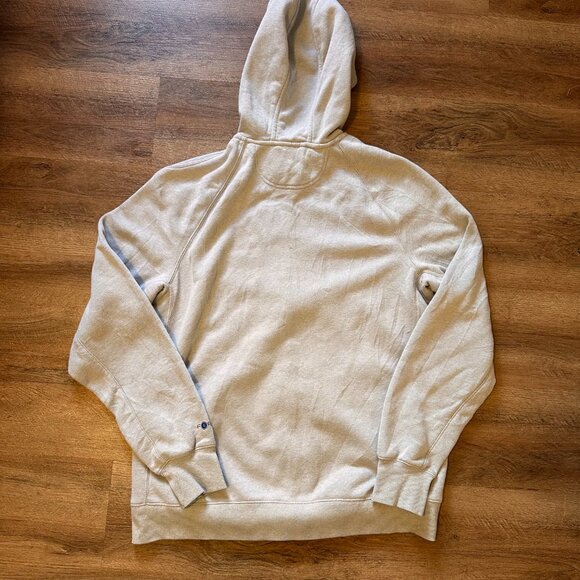 Carhartt Hoodie Sweatshirt Mens Large Force Light Gray Long Sleeve Sweater - Picture 2 of 7